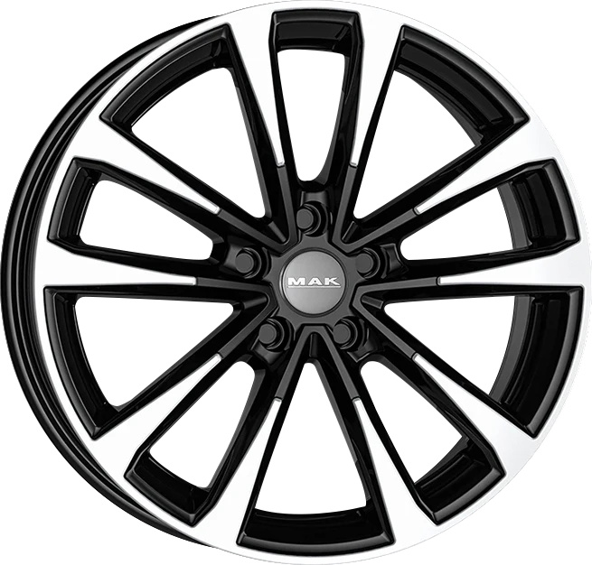 F8090MNBM33LG1X MAK Light Alloy Wheel MAK Wheels MAIN 8x19 5x110 ET33 DIA65,1 BLACK MIRROR