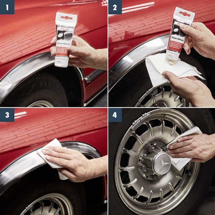Sonax Sonax Chrome+ AluPaste polish for chrome, aluminum and brass, 75 ml – price 18 PLN