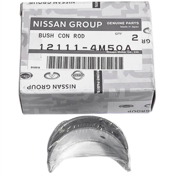 Bearing shell Nissan Serena: 121114M50A Nissan Connecting rod bearings, pair, standard