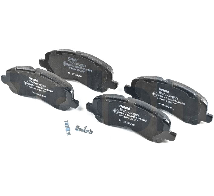 Brake pad kit Dodge: LP1684 Delphi Brake pad set