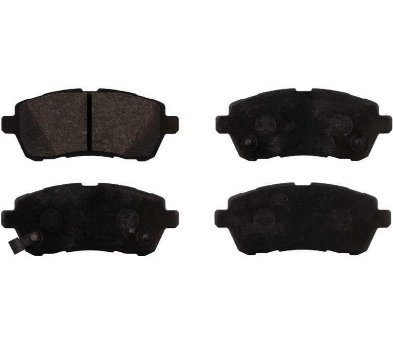 Brake pad kit Mazda 2: JQ1018454 Kamoka Front disc brake pads, set