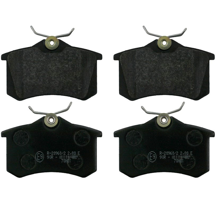 Brake system parts Skoda Superb: JQ1012166 Kamoka Rear brake pad set