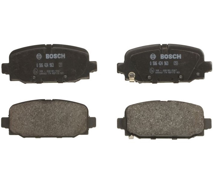 0986424963 Bosch Brake pad set