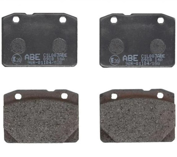 Brake pad kit Lada 2104: C1L003ABE ABE Front disc brake pads, set