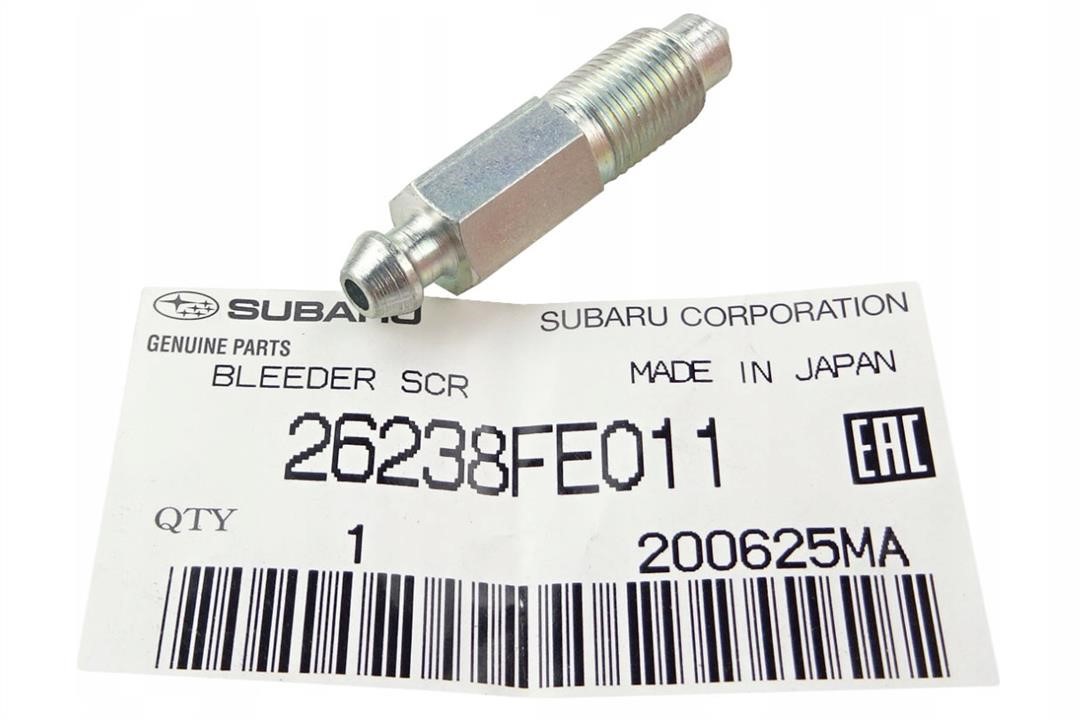 26238FE011 Subaru Fitting for bleeding the brake system