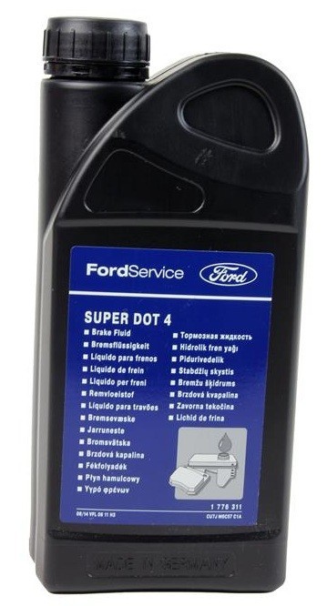 1776311 Ford Ford Super DOT 4 Brake Fluid, 1L