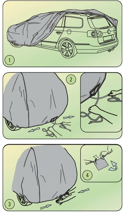 Car cover Kegel-Blazusiak Optimal Garage, L2, Hatchback/Kombi Kegel-Blazusiak 5-4316-248-3020
