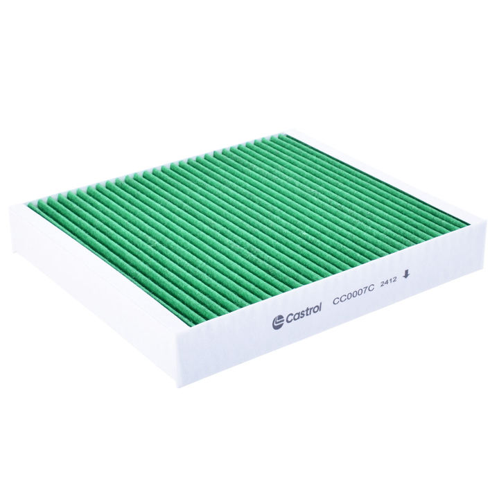 Cabin air filter Chevrolet Aveo: CC0007 Castrol Filters Filter, cabin air