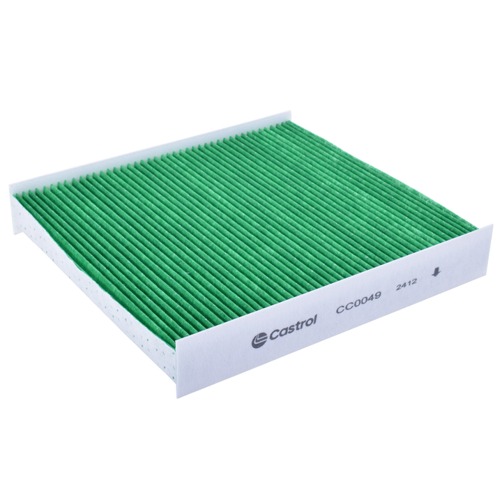 Air conditioning filter Nissan Juke: CC0049 Castrol Filters Filter, cabin air