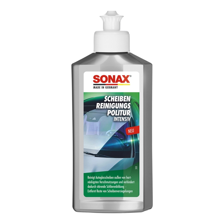 03371000 Sonax Sonax Intensive Glass Polish and Cleaner, 250 ml