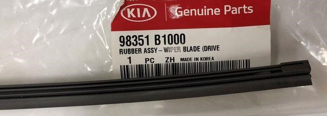 98351B1000 Hyundai/Kia Wiper Blade Rubber, 650 mm