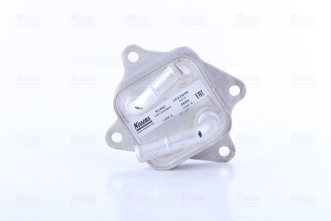 Oil cooler heat exchanger Lexus ES: 91442 Nissens Oil cooler