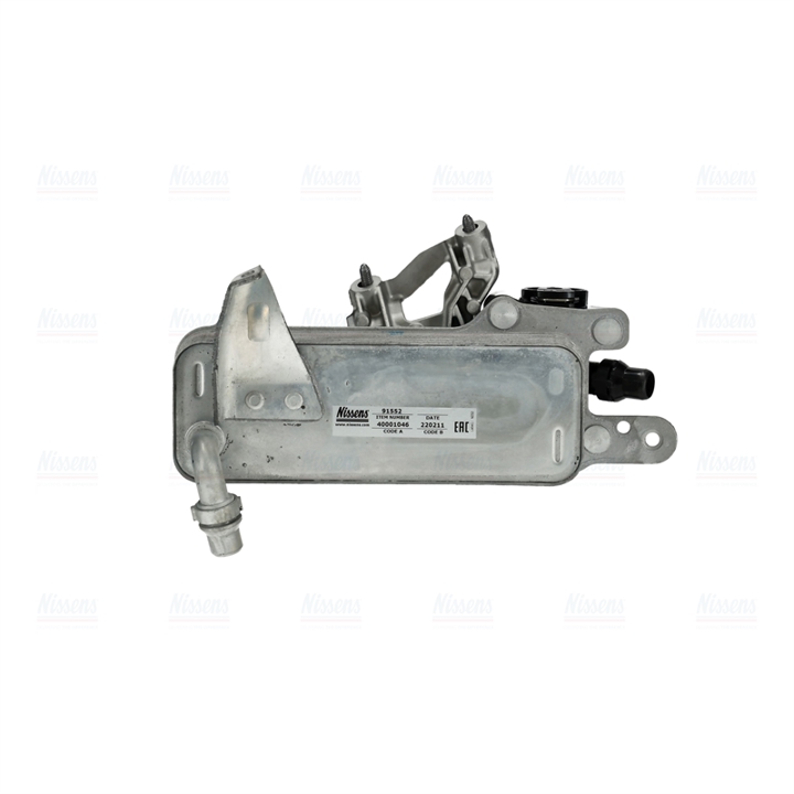 Oil cooler heat exchanger BMW X3: 91552 Nissens Oil Cooler, automatic transmission