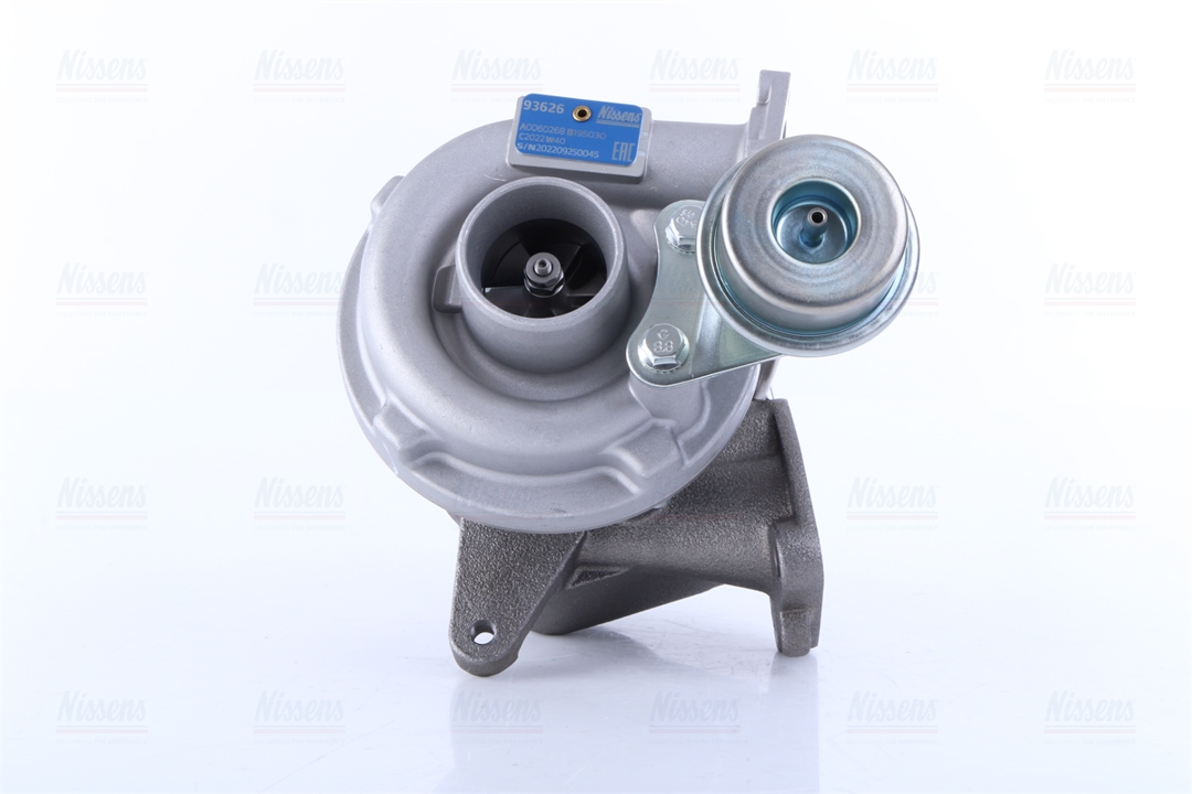 93626 Nissens Charger, charging (supercharged/turbocharged)