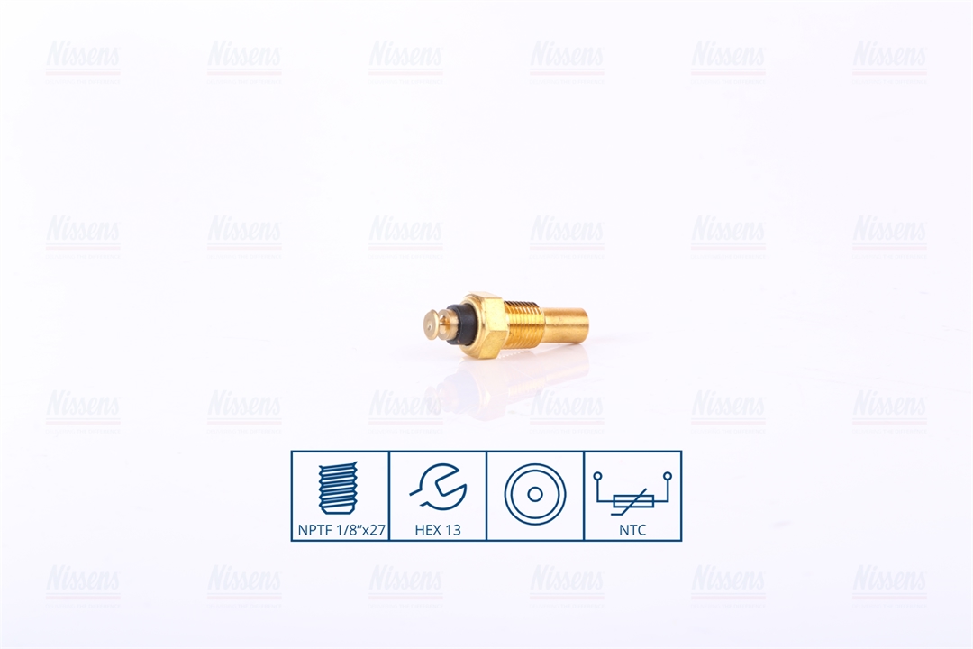 Nissens 207002 Sensor, coolant temperature 207002 207002 Nissens Sensor, coolant temperature