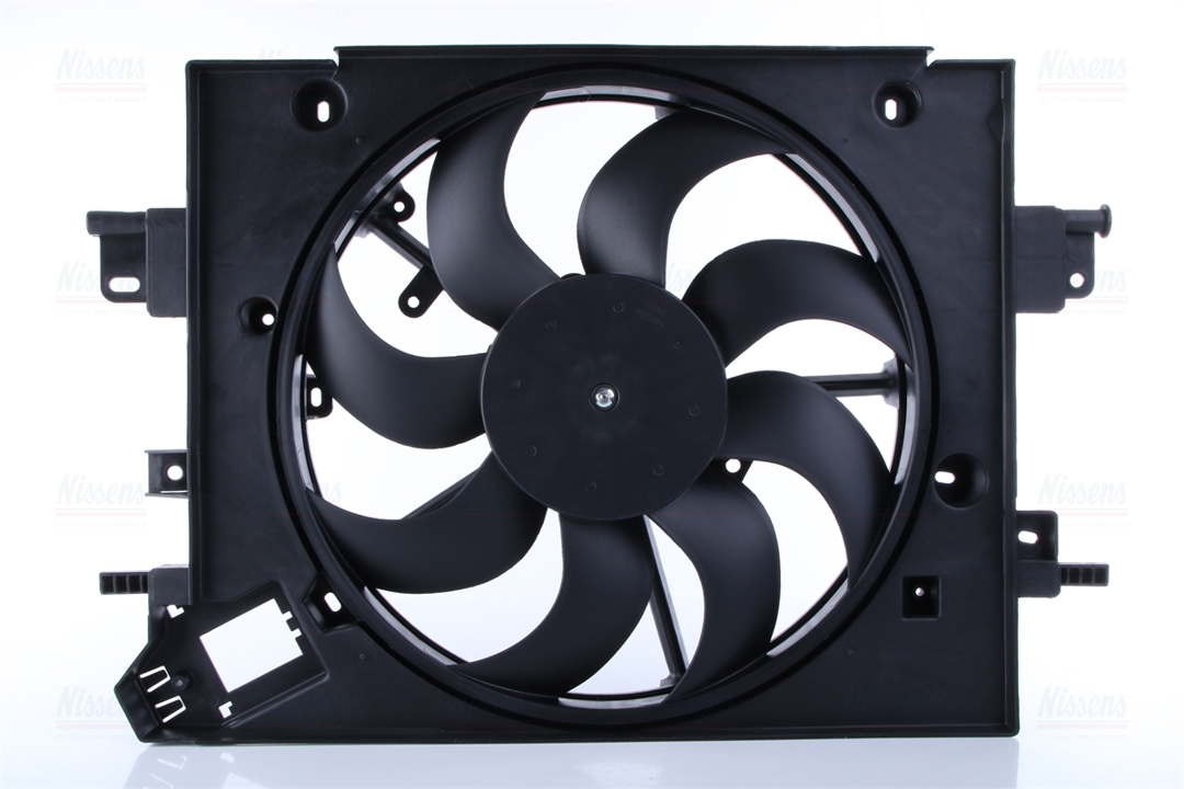 Car radiator fan Renault Duster: 850064 Nissens Engine cooling fan assembly