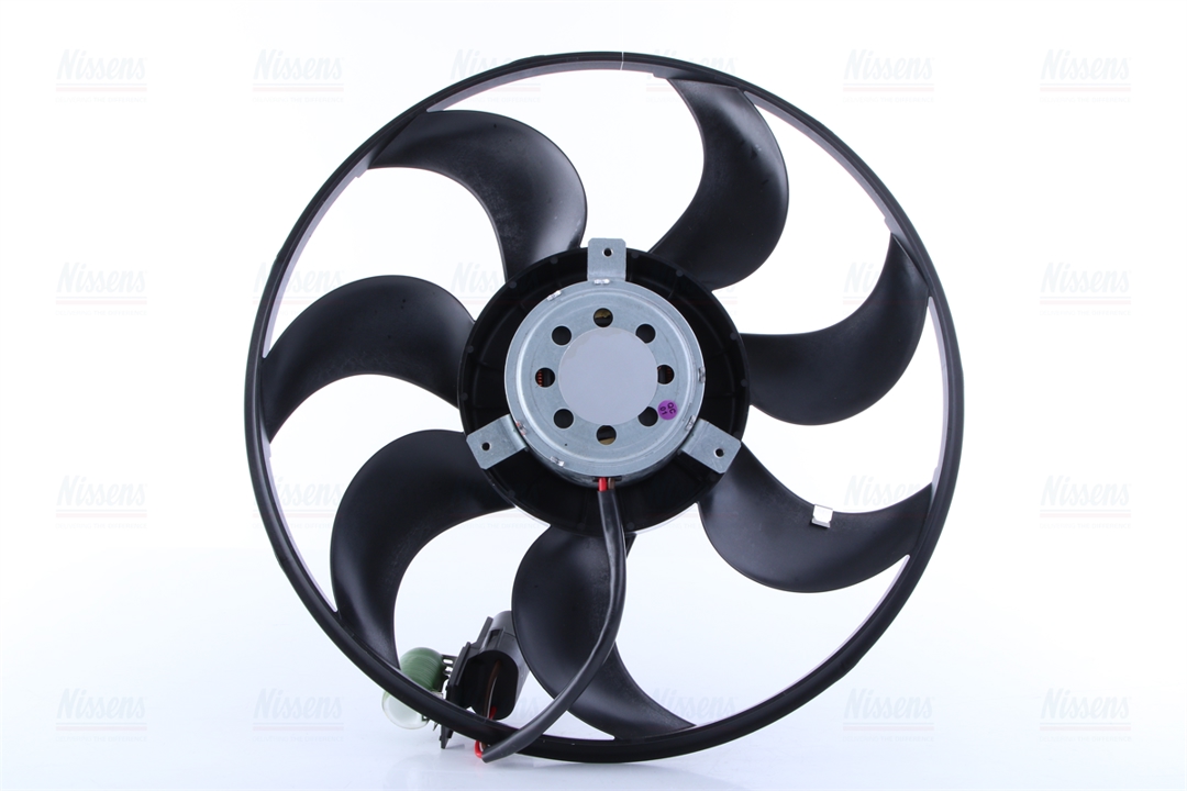 Hub, engine cooling fan wheel Nissens 850074