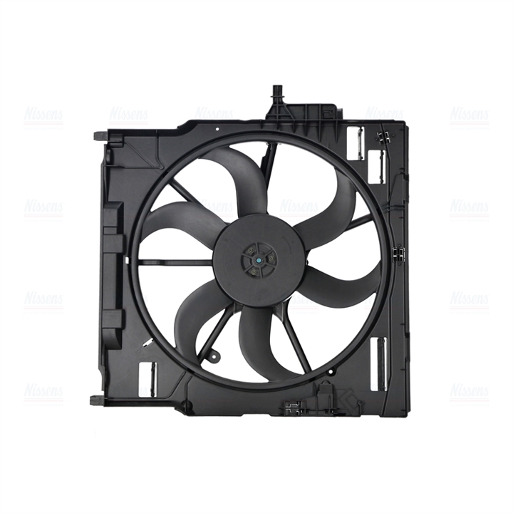 Radiator cooling fan BMW X6: 850079 Nissens Hub, engine cooling fan wheel