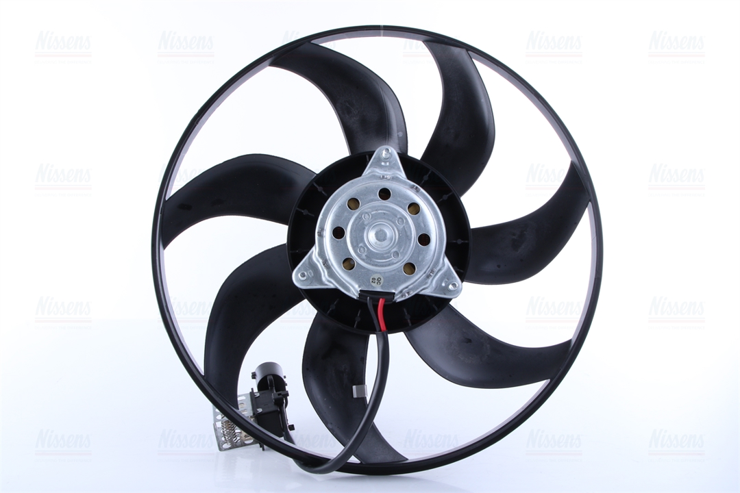 Hub, engine cooling fan wheel Nissens 850091