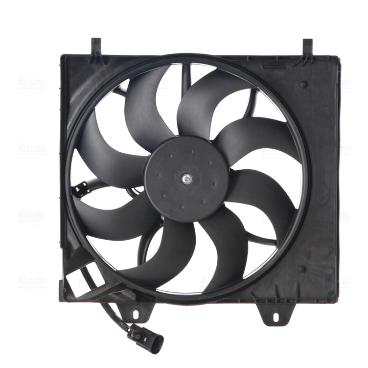 Car radiator fan DS DS 3: 850125 Nissens Hub, engine cooling fan wheel