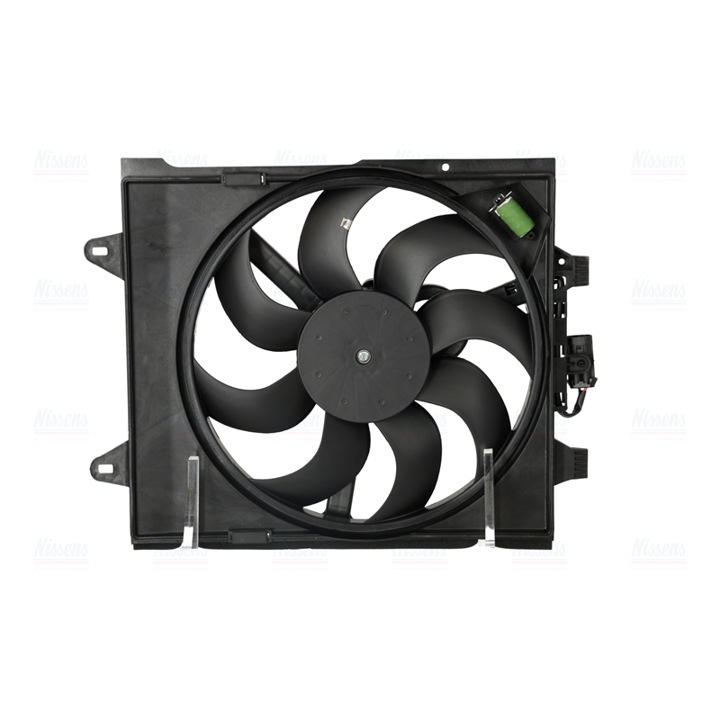 Radiator cooling fan Fiat 500: 850135 Nissens Fan, engine cooling
