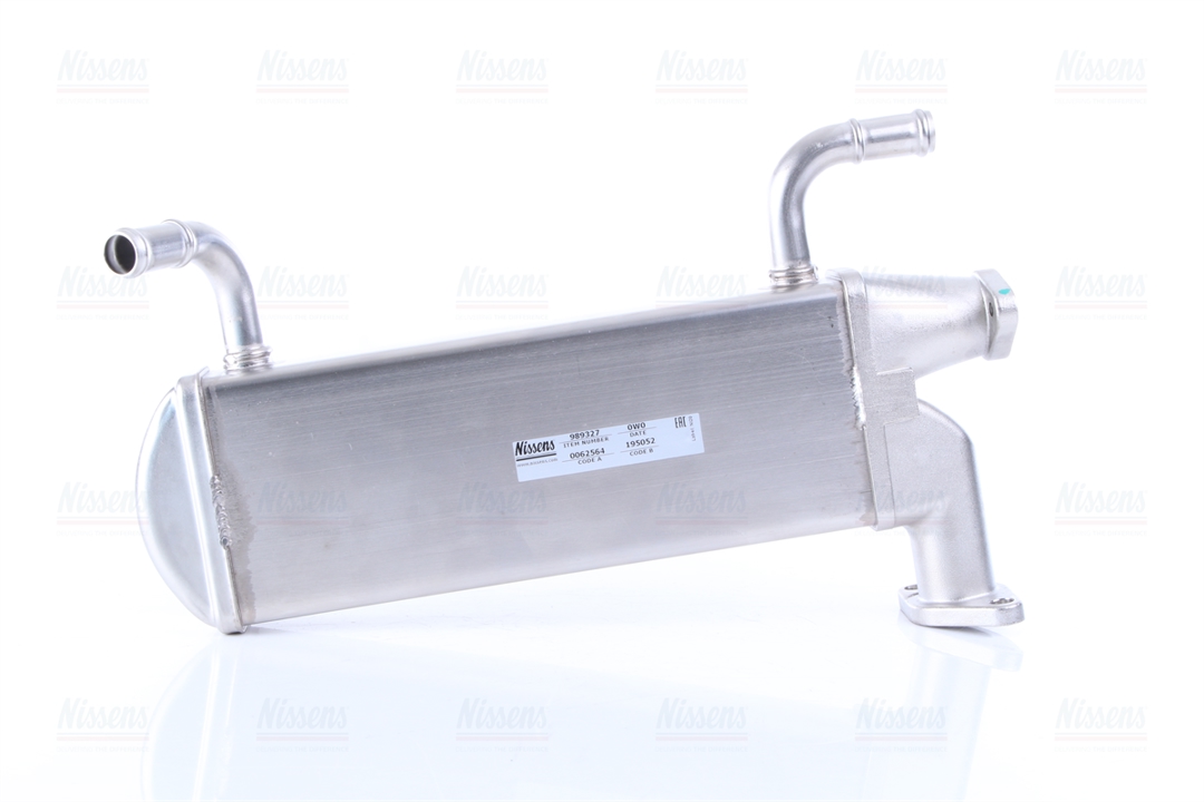 Cooler, exhaust gas recirculation Nissens 989327