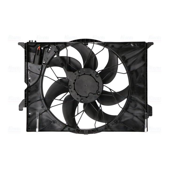 Car radiator fan Mercedes S-Class: 85741 Nissens Hub, engine cooling fan wheel