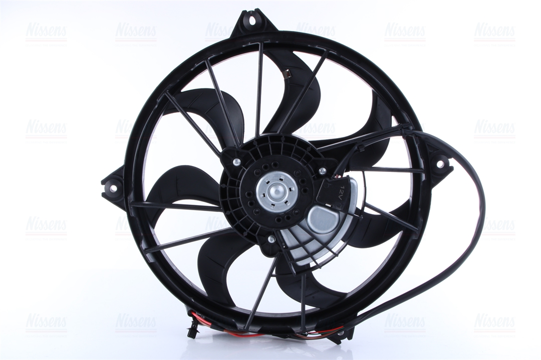 Hub, engine cooling fan wheel Nissens 85902