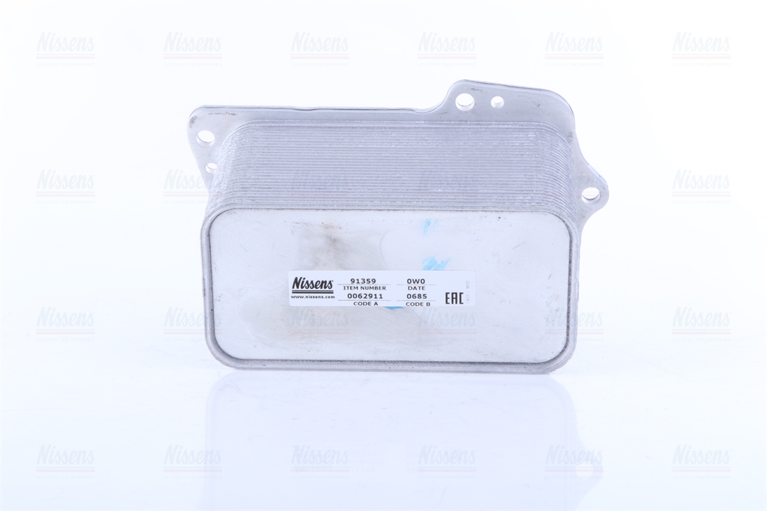 Oil cooler heat exchanger BMW X7: 91359 Nissens Oil cooler