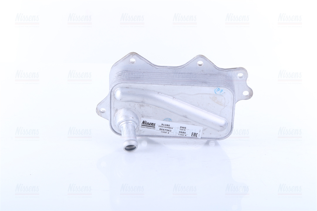 Oil Cooler Jeep Wrangler: 91380 Nissens Oil cooler