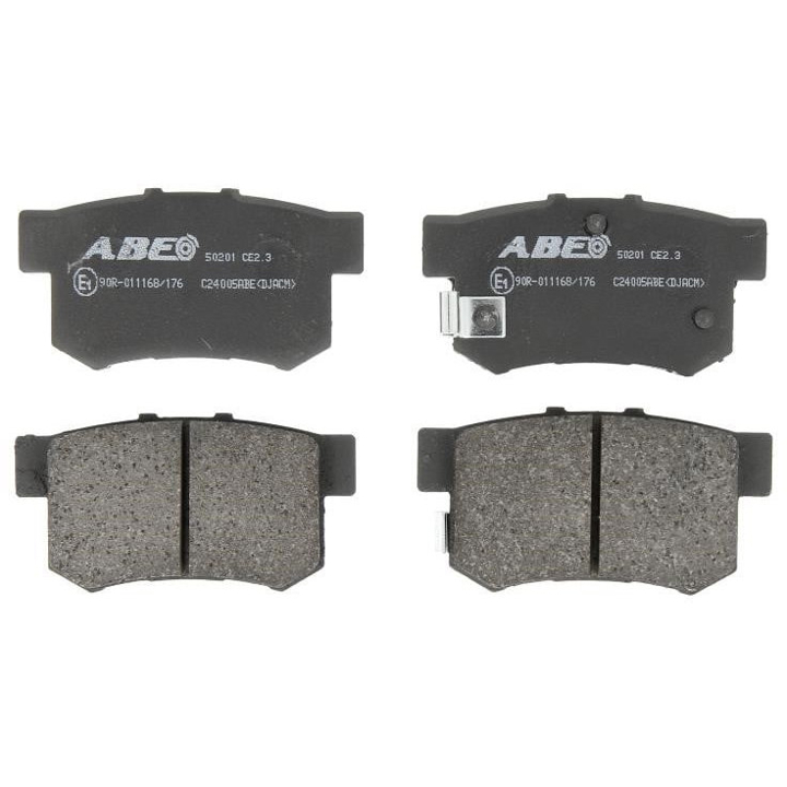 Disc brake pad set Honda Shuttle: C24005ABE ABE Rear brake pad set