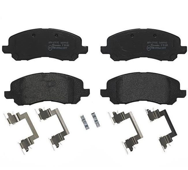 Brake pad Dodge Caliber: P18001 Brembo Brake pad set