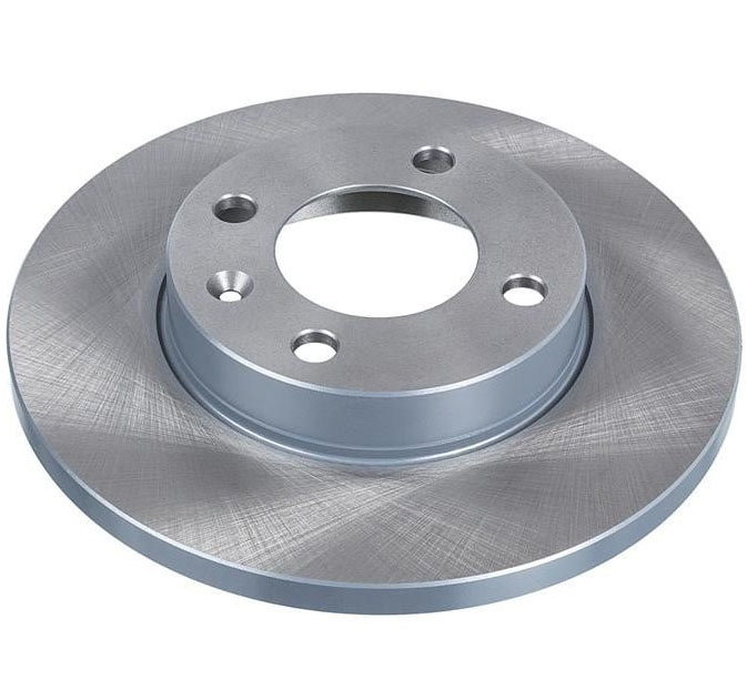 Brake rotor Volkswagen: 02121 febi Unventilated front brake disc