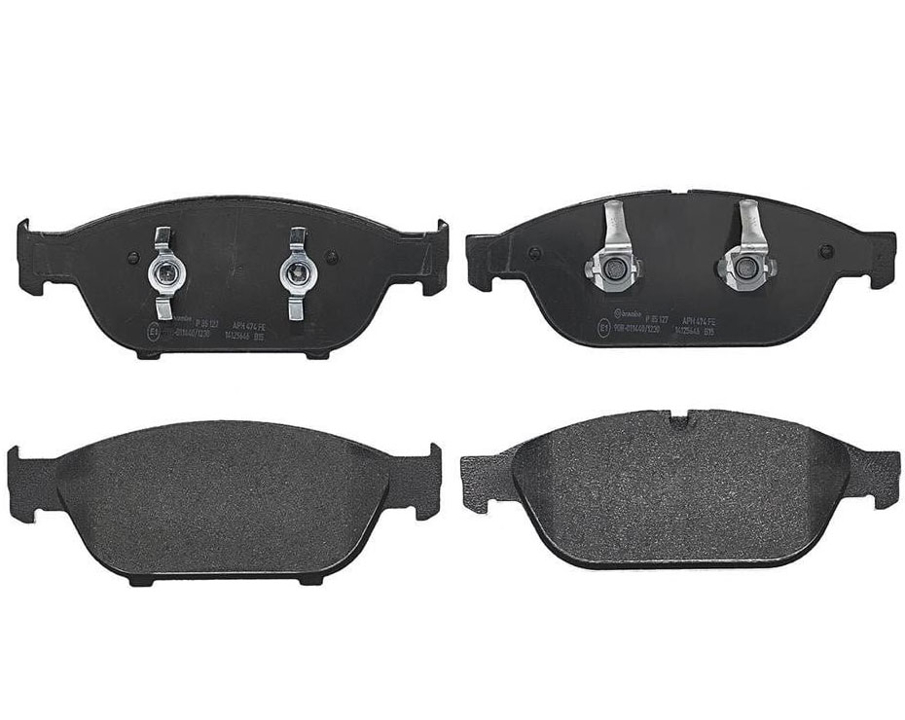 Brake pad kit Audi A8: P85127 Brembo Brake pad set