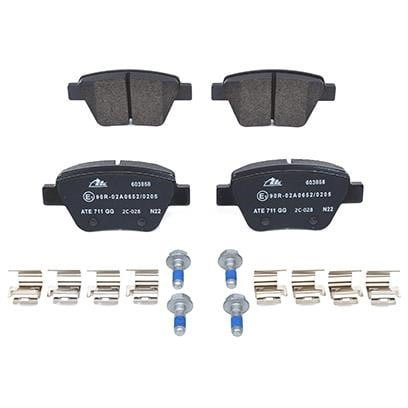Brake pad kit Skoda Yeti: 13046038582 Ate Brake pad set