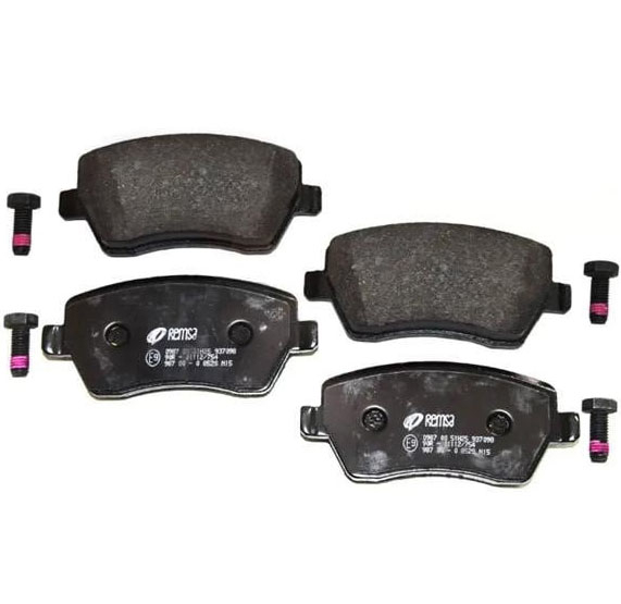 Brake pad Lada Largus: 098700 Remsa Brake pad set