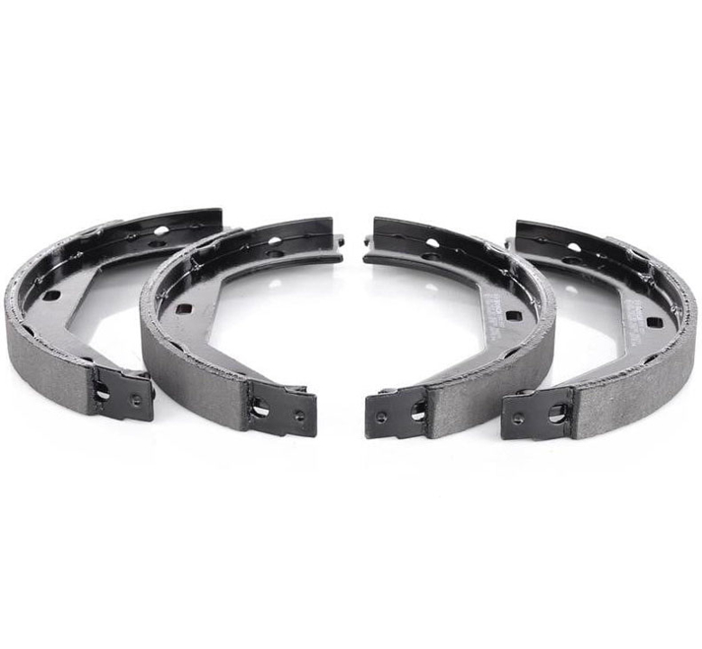 Parking brake shoes BMW: 0986487607 Bosch Handbrake shoes