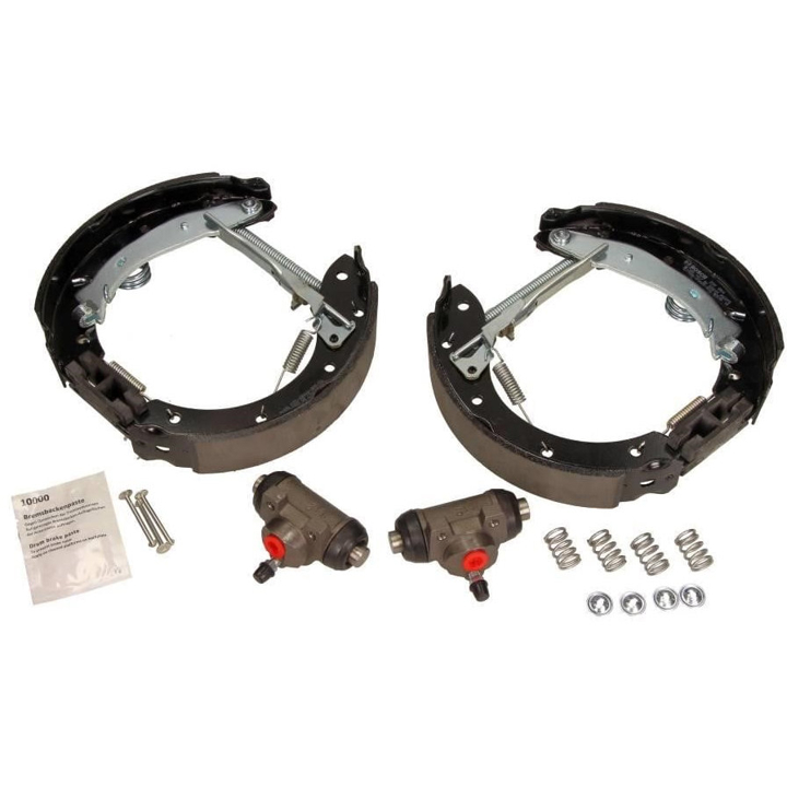Brake shoe kit Citroen Berlingo: 0204114556 Bosch Brake shoe set