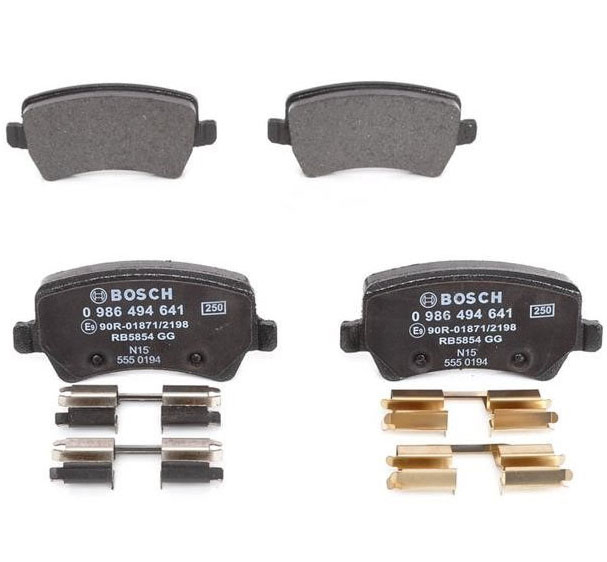Brake pad Volvo V60: 0986494641 Bosch Brake pad set
