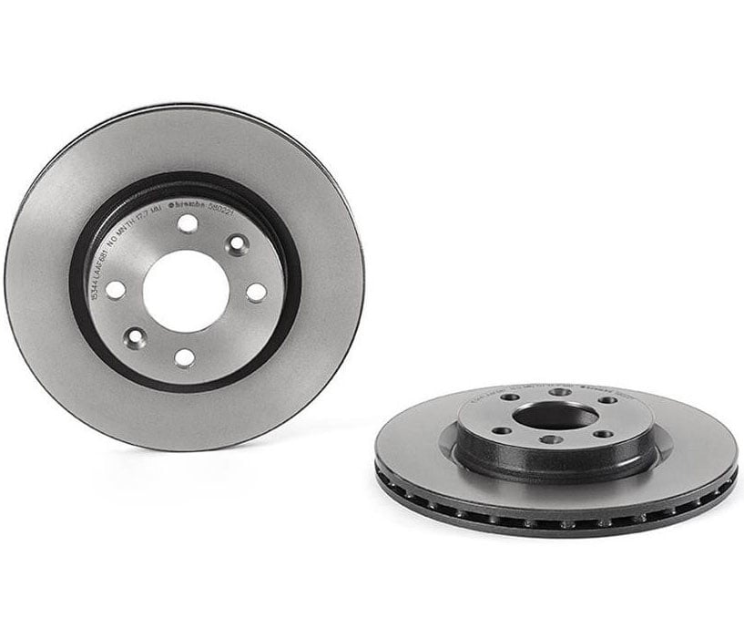 Brembo 09.5802.21 Vented brake disc, 1 pc 09580221 09580221 Brembo Vented brake disc, 1 pc