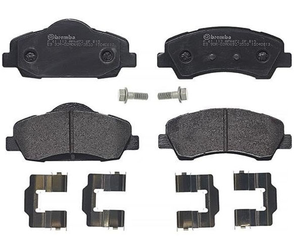 Disc brake pad set Citroen C4: P61113 Brembo Brake pad set