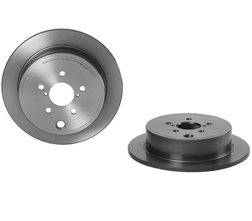Brembo 08.C252.11 Rear solid brake disc 08C25211 08C25211 Brembo Rear solid brake disc