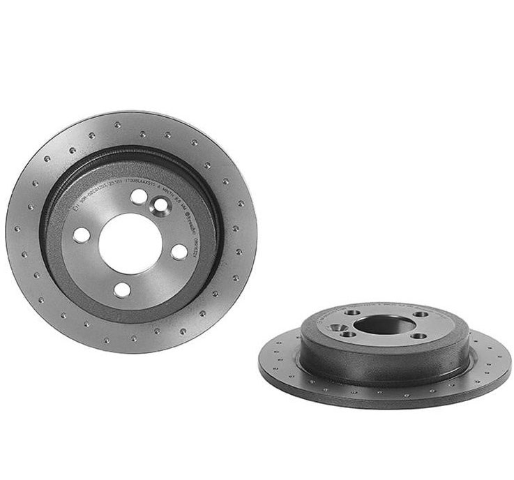 Brembo 08.9163.2X Unventilated brake disc 0891632X 0891632X Brembo Unventilated brake disc