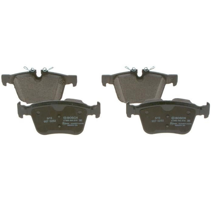 Brake pad kit Land Rover Discovery: 0986494819 Bosch Brake pad set