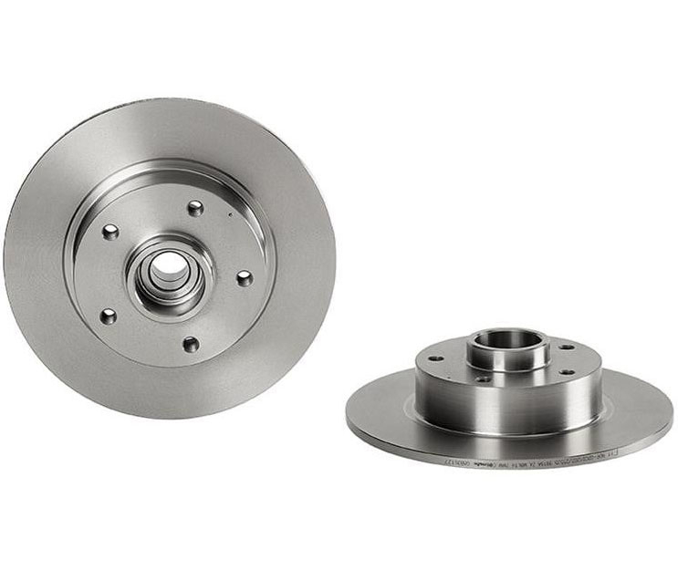 Brembo 08.B391.27 Rear solid brake disc 08B39127 08B39127 Brembo Rear solid brake disc