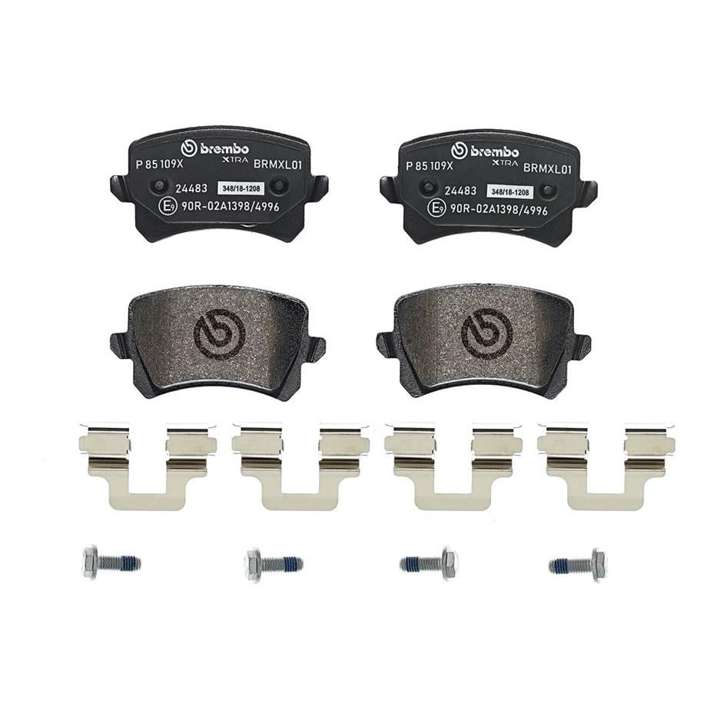 Brembo P 85 109X BREMBO XTRA disc brake pads, set P85109X P85109X Brembo BREMBO XTRA disc brake pads, set