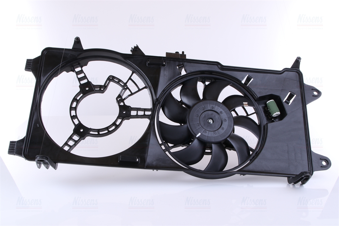 Hub, engine cooling fan wheel Nissens 85131