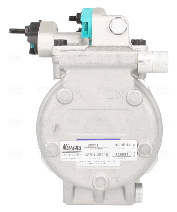 Compressor, air conditioning Nissens 89301