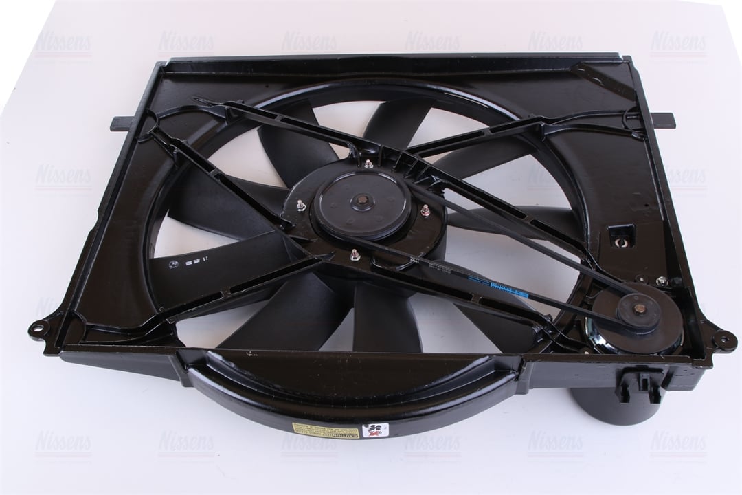 Hub, engine cooling fan wheel Nissens 85401
