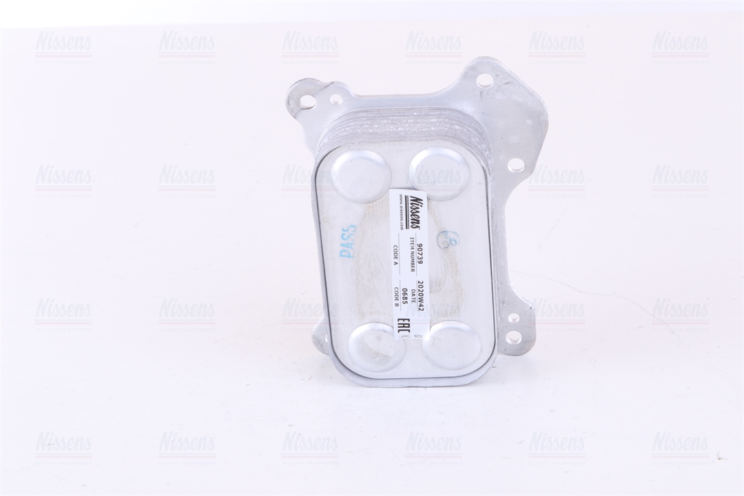 Oil cooler Nissens 90739